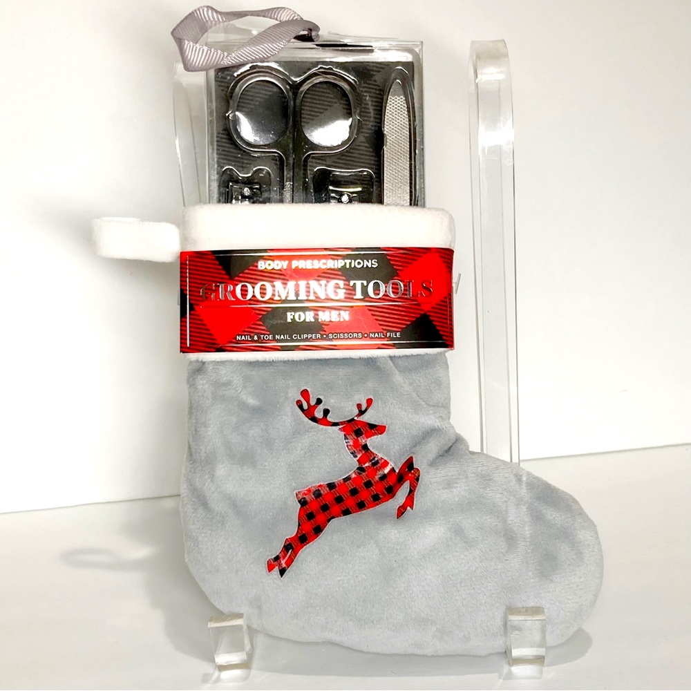 Body Prescriptions Grooming Tools for Men Four Items In Christmas Stocking NEW